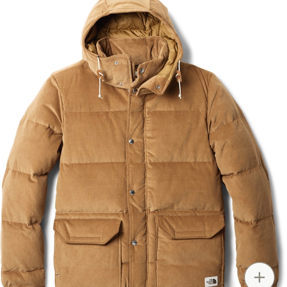 NWT North Face Sierra Down Corduroy Parka